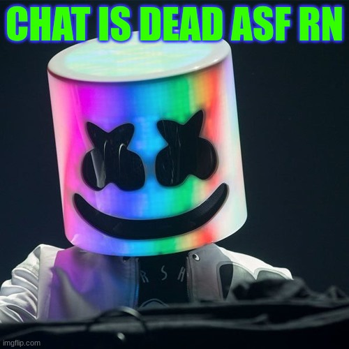 CHAT IS DEAD ASF RN | image tagged in m | made w/ Imgflip meme maker