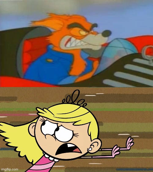 Lola Loud Being a Chased by Don Karnage | image tagged in the loud house,disney,deviantart,memes,nickelodeon,airplane | made w/ Imgflip meme maker