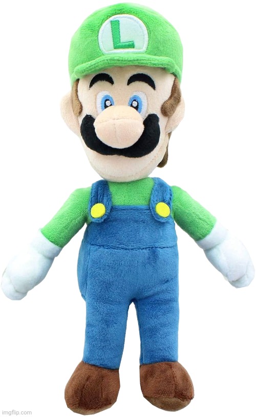 Luigi Plushie | image tagged in luigi plushie | made w/ Imgflip meme maker