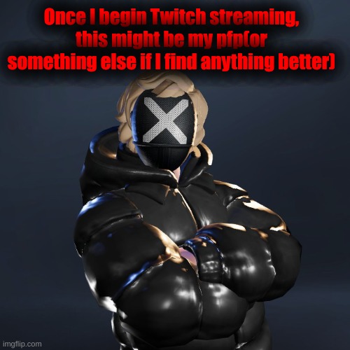 Once I begin Twitch streaming, this might be my pfp(or something else if I find anything better) | made w/ Imgflip meme maker
