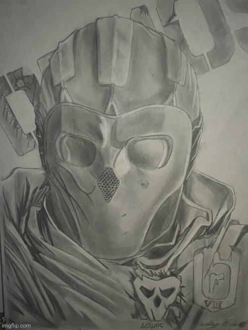 New art work from my friend | image tagged in art,rainbow six siege | made w/ Imgflip meme maker