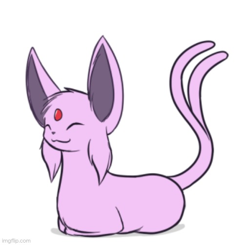 Espeon Loaf | image tagged in espeon loaf | made w/ Imgflip meme maker