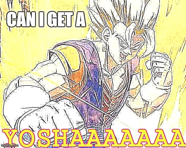 Can I get a yosha Blank Meme Template