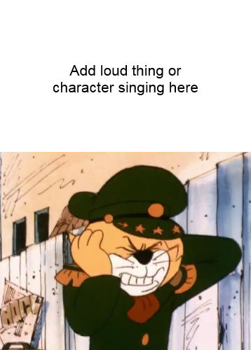 Top Cat hates what noise Blank Meme Template