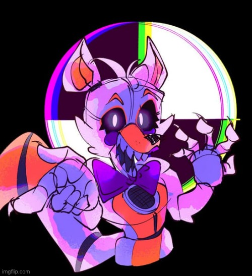 Posting random Fnaf characters because I can | image tagged in lolbit | made w/ Imgflip meme maker