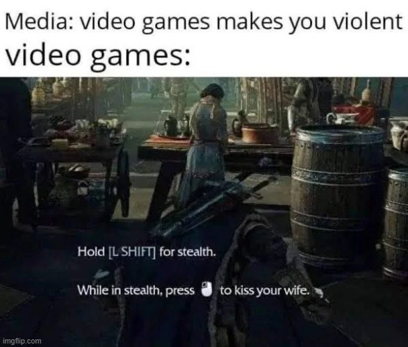 vIdEo gAmEs cAuSe vIolnce! | image tagged in memes,funny,video games,gaming,relatable | made w/ Imgflip meme maker