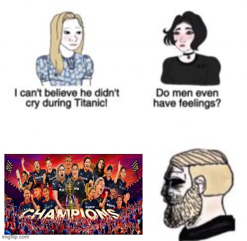 RCB WPL Champions | image tagged in i can't believe he didn't cry during titanic | made w/ Imgflip meme maker