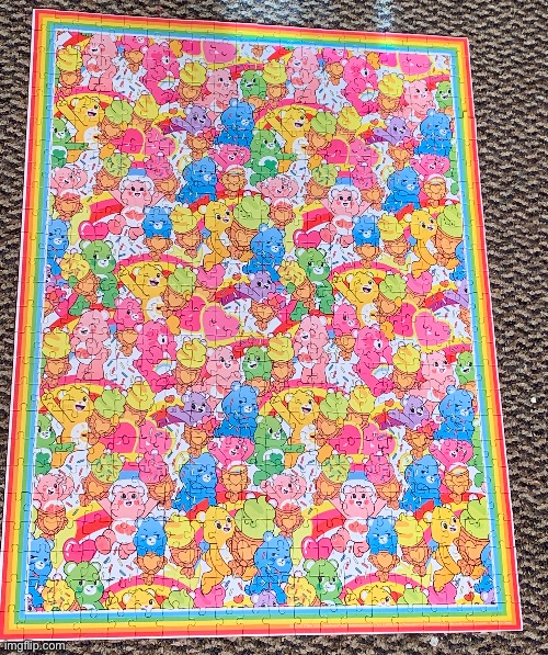 Finished a puzzle | made w/ Imgflip meme maker