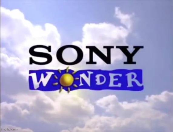 High Quality Sony Wonder Logo Blank Meme Template