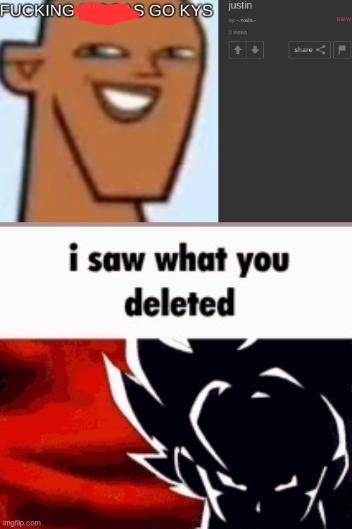 i saw what you deleted | image tagged in i saw what you deleted | made w/ Imgflip meme maker