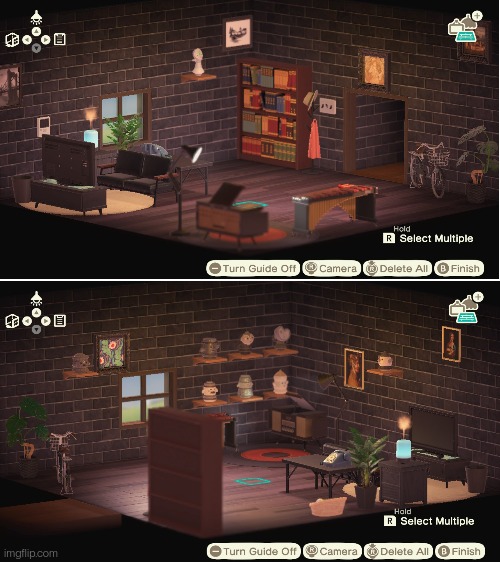 An animal crossing room I designed! | image tagged in acnh | made w/ Imgflip meme maker
