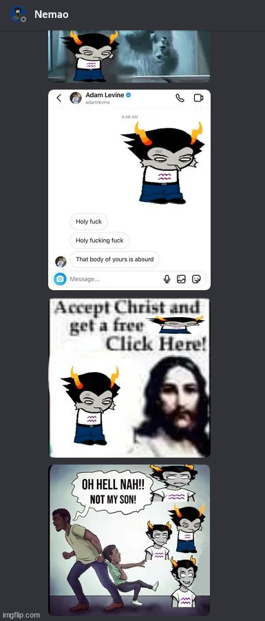 we r sharing pfps | made w/ Imgflip meme maker