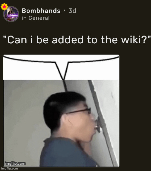 shut the fuck up and make an account and actually help the wiki | made w/ Imgflip meme maker