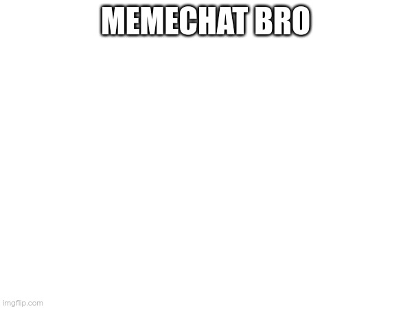 MEMECHAT BRO | made w/ Imgflip meme maker