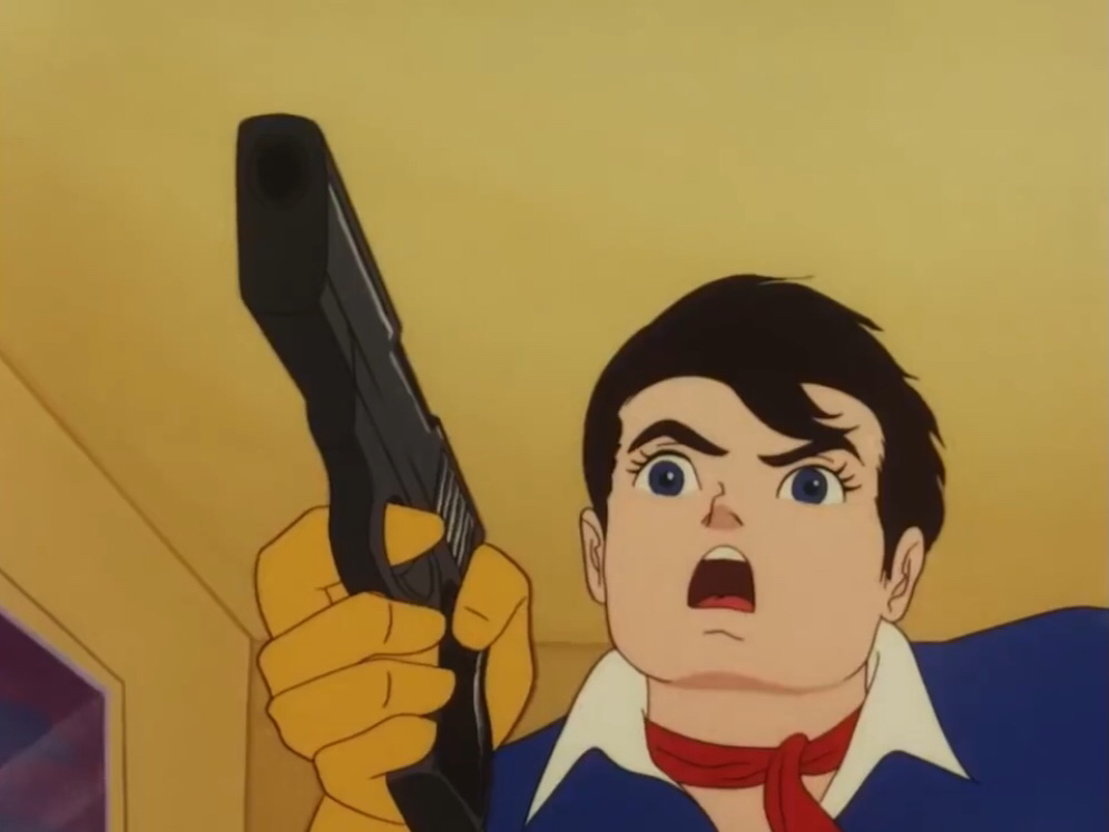 High Quality Speed Racer With A Gun Blank Meme Template
