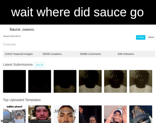 wait where did sauce go | made w/ Imgflip meme maker