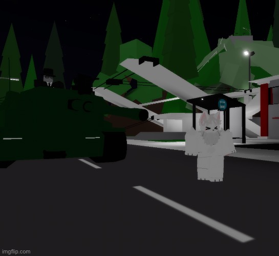 Tank Driver Killing Furry Roblox | image tagged in tank driver killing furry roblox | made w/ Imgflip meme maker