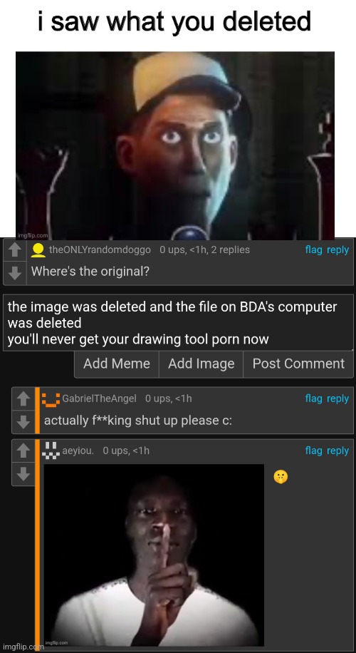 made w/ Imgflip meme maker