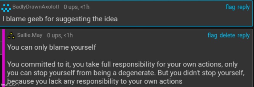 Can't blame others for you executing the idea | made w/ Imgflip meme maker