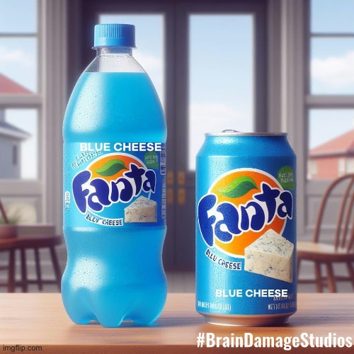 Yummy | image tagged in taste,fanta,cheese | made w/ Imgflip meme maker