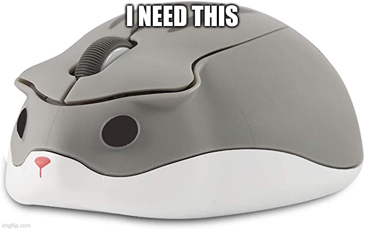 hamster as a computer mouse | I NEED THIS | image tagged in hamster as a computer mouse | made w/ Imgflip meme maker