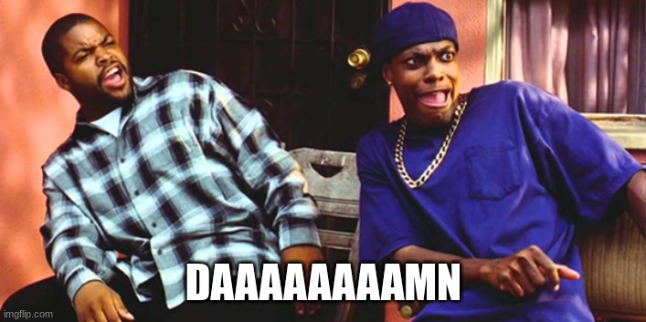 Friday Daaaaaamn | DAAAAAAAAMN | image tagged in friday daaaaaamn | made w/ Imgflip meme maker
