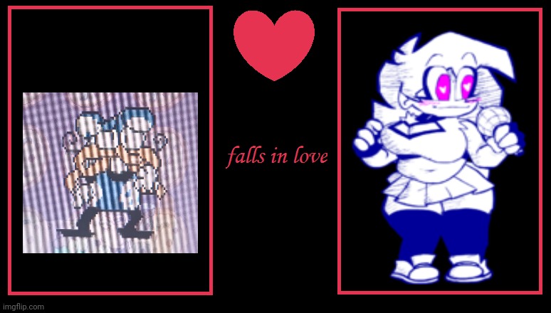 What if James falls in love with skyblue | image tagged in what if a character falls in love,fnf,sugary spire | made w/ Imgflip meme maker