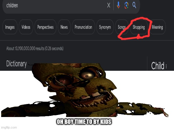 spingtap | OH BOY TIME TO BY KIDS | image tagged in gaming | made w/ Imgflip meme maker