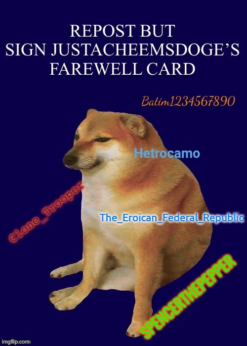 #alwaysacheemsdogeforever | SPENCERTHEPEPPER | image tagged in sad,oh wow are you actually reading these tags | made w/ Imgflip meme maker