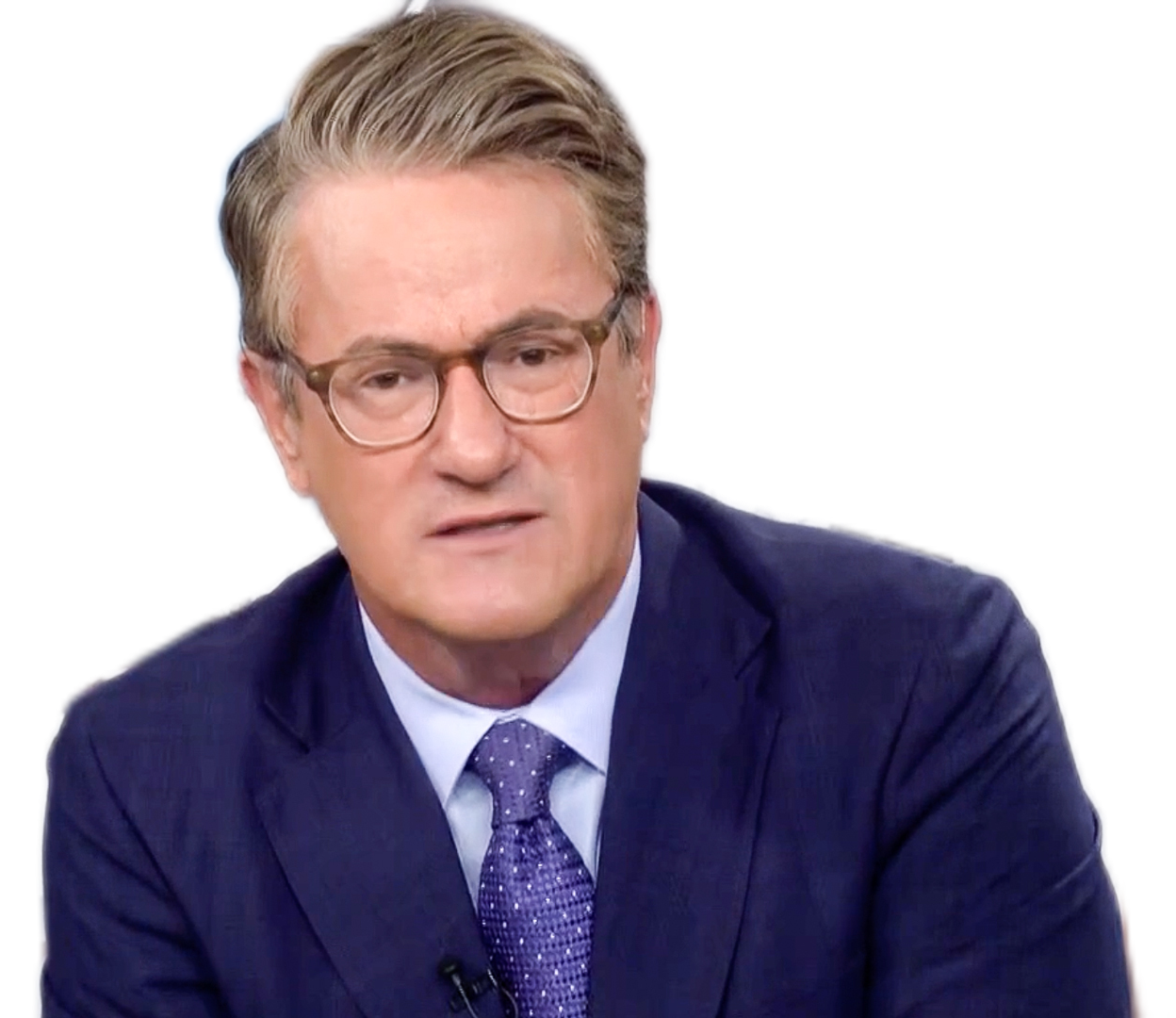 High Quality Crazy Joe Scarborough Blank Meme Template