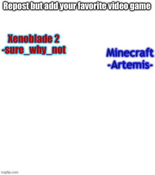 Repost this | Minecraft
-Artemis- | made w/ Imgflip meme maker