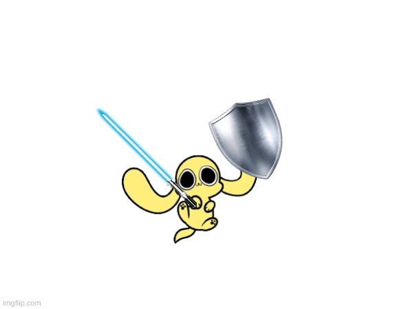 yeah uhhhhhhhhhhhhhhh chikn nuggit is now under threat so lightsaber and shield | made w/ Imgflip meme maker