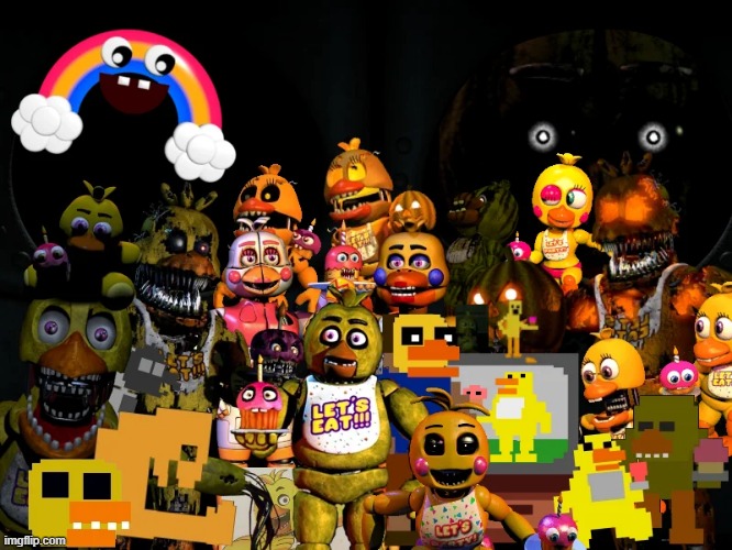 One more time, which chica are you | made w/ Imgflip meme maker