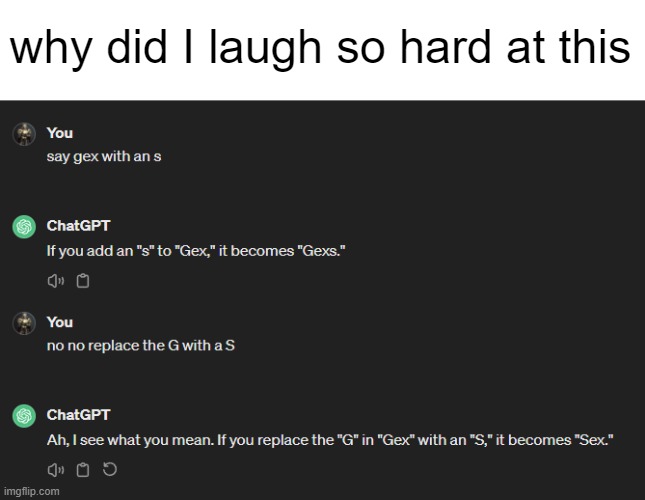 why did I laugh so hard at this | made w/ Imgflip meme maker