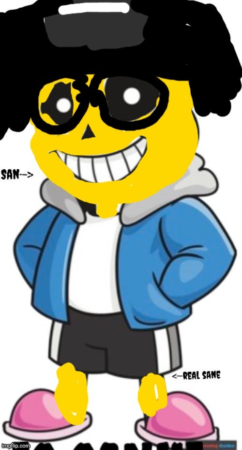 Sans is ness is his name | made w/ Imgflip meme maker