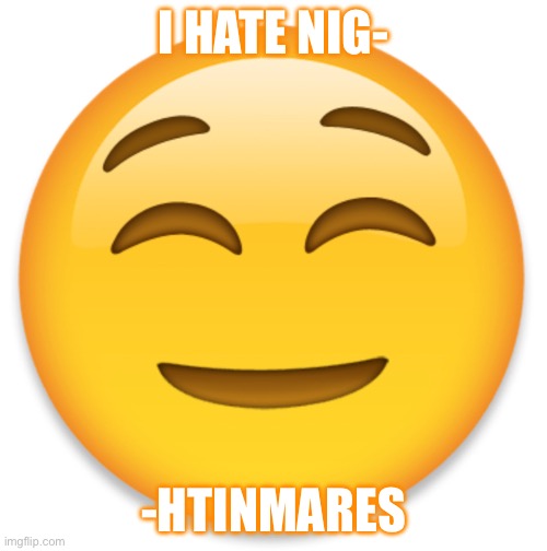 I HATE NIG-; -HTINMARES | made w/ Imgflip meme maker