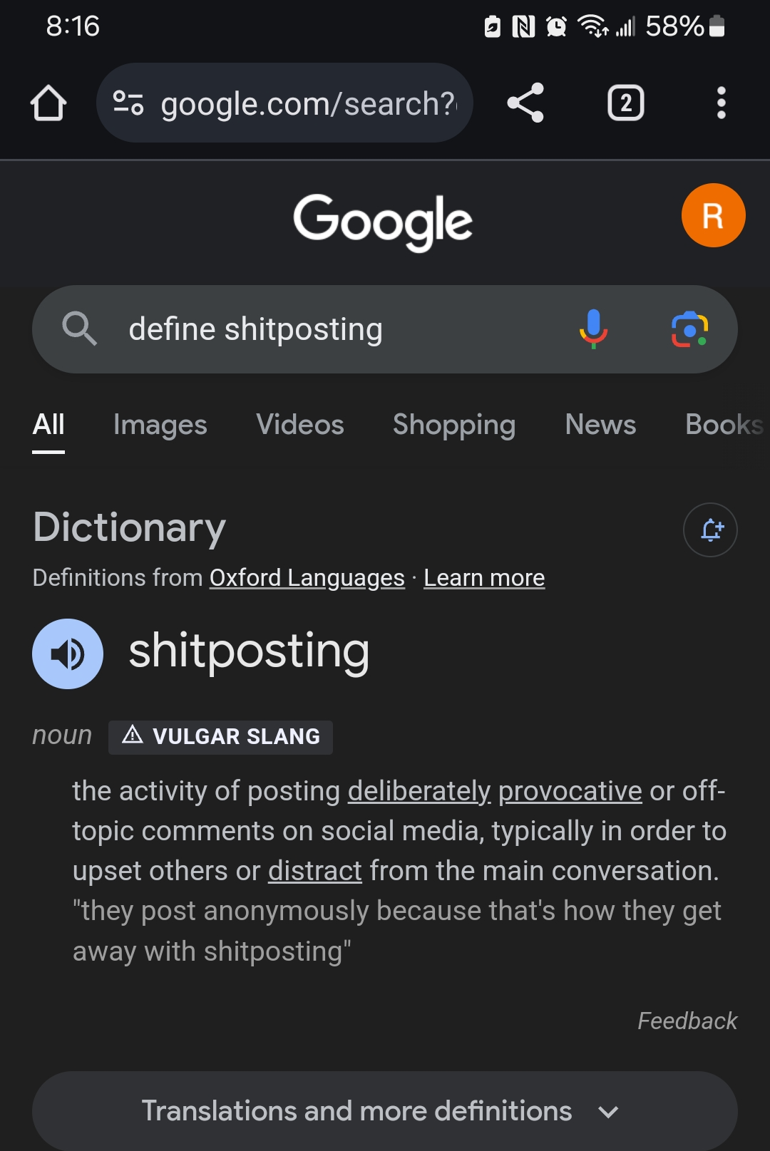 Define shitposting Blank Meme Template