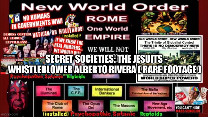 Secret Societies: The Jesuits - Whistleblower Alberto Rivera ( Rare Footage ) 