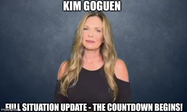 Kim Goguen: Full Situation Update - The Countdown Begins! (Video) 