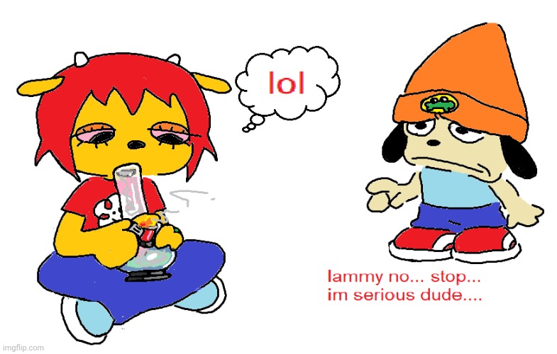 Lammy smoking bong | made w/ Imgflip meme maker