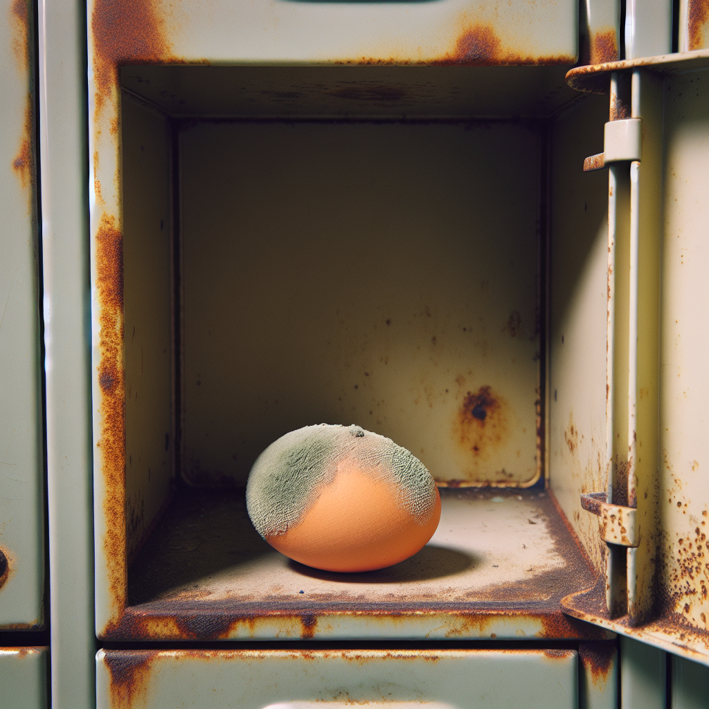 High Quality mouldy egg in school locker Blank Meme Template