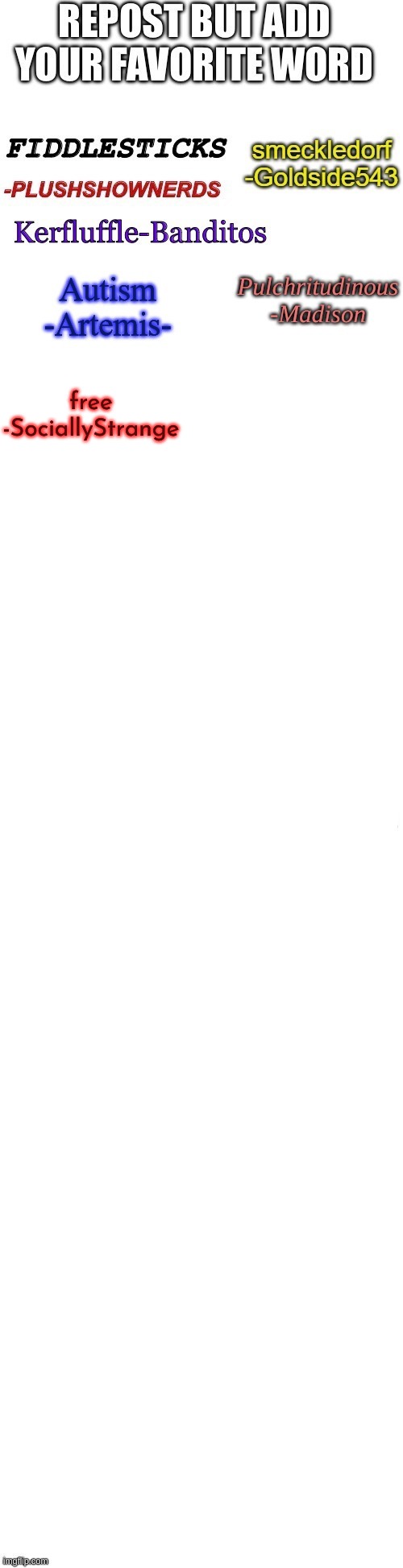 free
-SociallyStrange | made w/ Imgflip meme maker