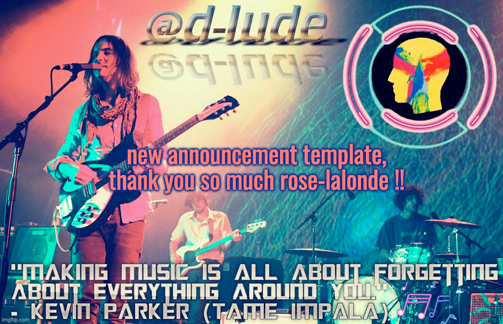 :] | new announcement template, thank you so much rose-lalonde !! | made w/ Imgflip meme maker
