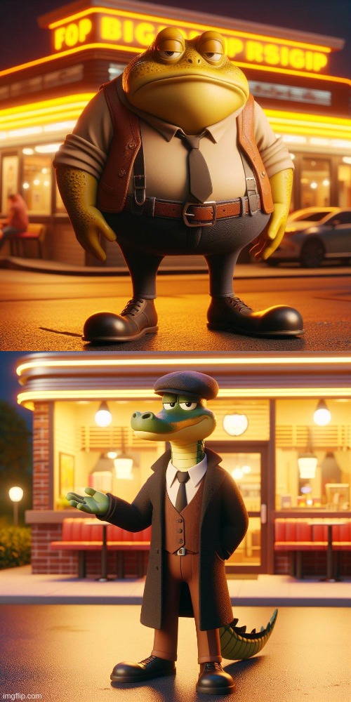 Croc 'n Croaks, the best vendors we can buy stuff from in the game. | image tagged in timezone,game,idea,movie,cartoon,lore | made w/ Imgflip meme maker