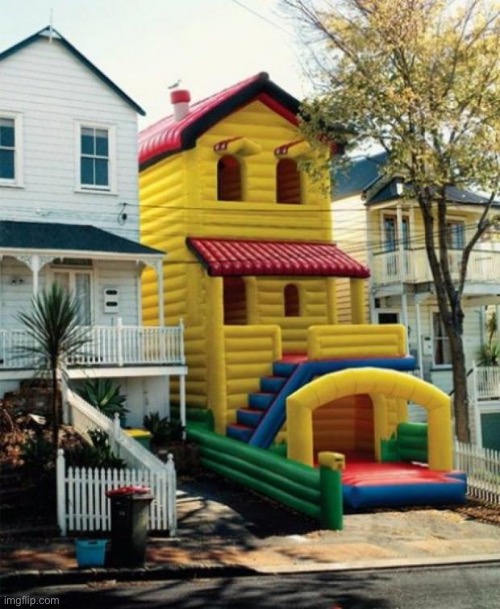 Bounce House | image tagged in bounce house | made w/ Imgflip meme maker