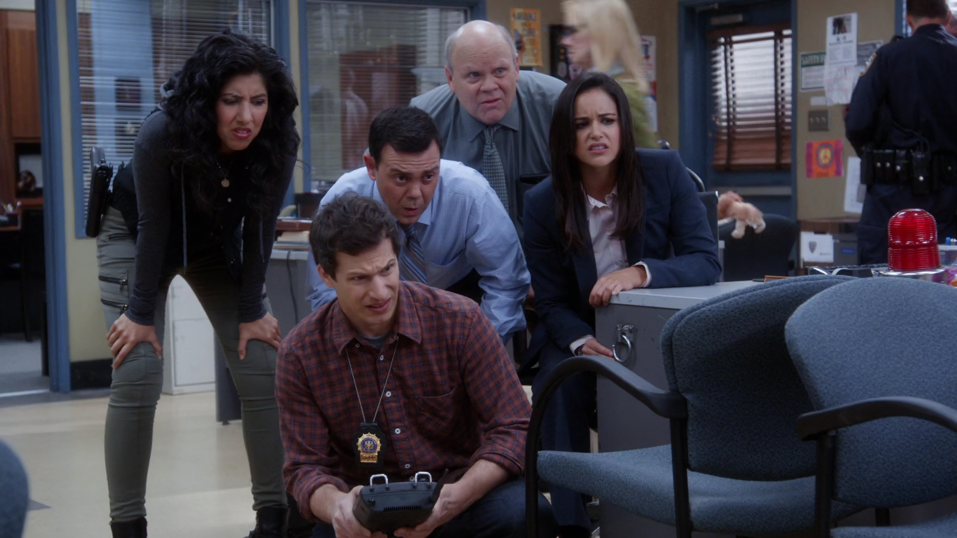 High Quality Brooklyn 99 Jake Remote Control Blank Meme Template