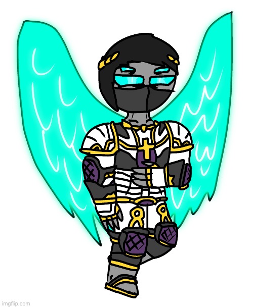 redesigned everyone’s favorite guardian angel!! (i will respond to rps with my alt, i’m still comment banned) | image tagged in splendor v2 imgflip-bossfights | made w/ Imgflip meme maker