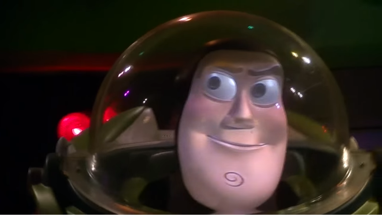 High Quality Buzz Lightyear animatronic Blank Meme Template