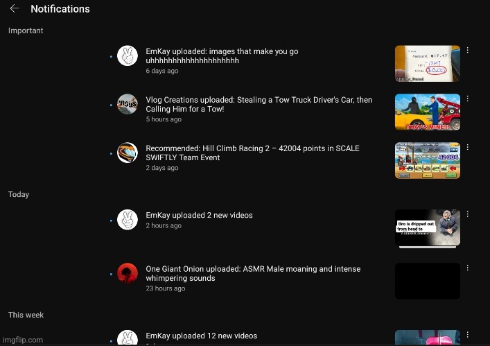 Yo even my notifications are decent | made w/ Imgflip meme maker