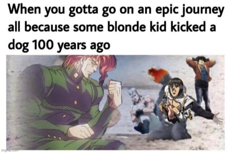 Another JJBA meme | made w/ Imgflip meme maker